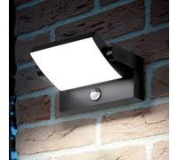 Aplique LED para exterior Ideal Lux Swipe Sensor, antracita, IP54