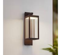 Aplique LED para exterior Lucande «Ferdinand», color óxido, metal, IP54