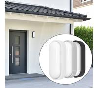 Aplique LED para exterior MEGATRON Zella Neo XL Sensor, gris, IP54