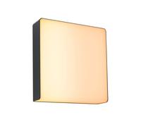 Aplique LED para exterior Paulmann Azalena ZigBee, 2200 K, negro