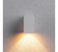 Aplique LED para exterior Paulmann «Flame», blanco, altura 8 cm, IP44