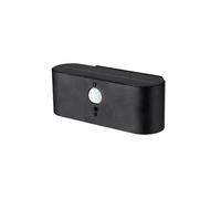 Aplique LED Solar Exterior V-TAC VT-1148 Sensor Movimiento 2,5W Luz Cálida Negro
