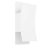 EGLO Aplique LED para exterior Verdolino, blanco, altura 28 cm, metal