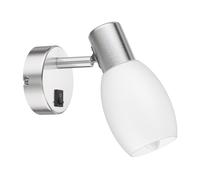 Aplique LUPI con interruptor incl. vela de filamento LED E14 3.567W 452lm