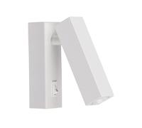 Aplique magritte 3w led 264lm 4000k l.3,5xan.8,5xal.12cm blanco