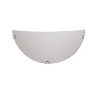 Fabrilamp Aplique Abrila Avis Media Luna 1 luz E27 Blanco