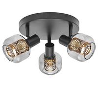 Aplique OSRAM DECOR Spot Firefly, 3x2,8 W, E14, 750 lm, 2700 K, blanco cálido, IP20, metal/vidrio, 365 mm, , LED incluido y reemplazable.