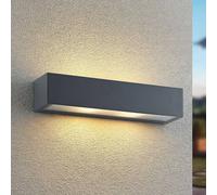 Aplique para exterior Arcchio LengoE27, 38 cm, antracita, E27, IP54