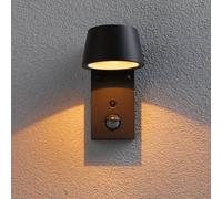 Aplique para exterior con sensor LED Capea de Paulmann, aluminio antracita
