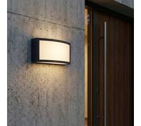 Aplique para exterior OSRAM ENDURA CLASSIC CUADRA, gris oscuro, IP65