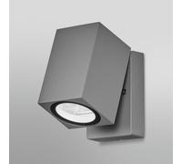 Aplique para exterior OSRAM ENDURA CLASSIC CUBE, metal plateado IP44
