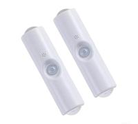 Aplique Pared Inalámbrico LED Cuerpo 2 Unidades Aplique Pared(White) | Sensor movimiento 110Â°, luz RGB multicolor, carga magnÃ©tica fÃ¡cil, ideal pasillos y entradas