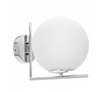 Aplique pared metal color cromo serie aimee 20cm