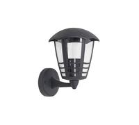 Aplique pared metal color gris serie terva 16cm