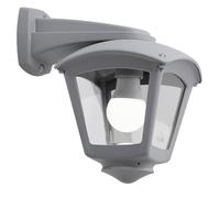 Aplique roby 1xe27 ip55 l.20xan.26xal.27,5cm resina gris