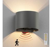Aplique RUNEL detector de movimiento para exterior antracita IP65 Up