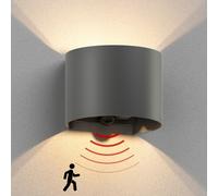Aplique RUNEL para exterior IP65 luz ascendente/descendente detector de