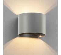 Aplique RUNEL para exterior IP65 up/downlight gris mate redondo 1x G9 max. 10W