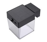 APLIQUE SOLAR CUADRADO 4 W 500 Lm, 3.000/4.000/6.500 K, 3CCT, CON SENSOR, NEGRO