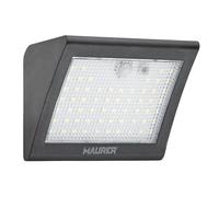 Aplique solar led 250 lumenes con sensor de movimiento y crepuscular ip65