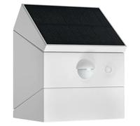 Aplique solar para exterior Rubix (2,5 W, Blanco neutro, Blanco, Temperatura del color: 3.000 K - 6.000 K, Orientable 180°)