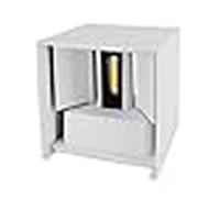 Aplique sor ip65 2x3w led 500lm 6500k l.10xan.10xal.10cm blanco