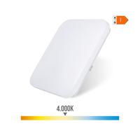 APLIQUE SUPERFICIE LED EXTRAPLANO 18W 4000K 33x33x7,1cm EDM
