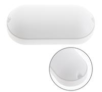 Aplique surf ecovision oval ip65 1x18w led 1800lm 4000k 120°l.20,8xan