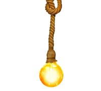 Aplique vintage colgante E27 de cuerda 1m, material de metal, potencia 60W, perfecto para decoración y ambientes cálidos. Diseñado para: iluminación de interiores y crear atmósferas acogedoras. #