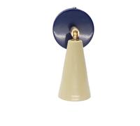 Aplique vintage pequeño de colores POP Azul Beige