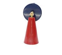 Aplique vintage pequeño de colores POP Azul Rojo