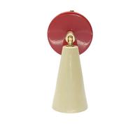 Aplique vintage pequeño de colores POP Rojo Beige
