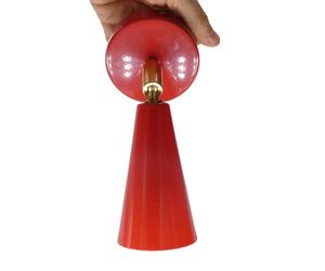 Aplique vintage pequeño de colores POP Rojo Rojo
