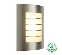 Aplique ZYNO para exterior IP44 acero inoxidable in 27 LED clase de