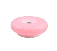 Apliques de pared - Apliques de pared a pilas, Lámpara donut naranja | Mesa de arte moderno de mediados de siglo y decoración de pared para una cabecera, decoración de dormitorio estética y