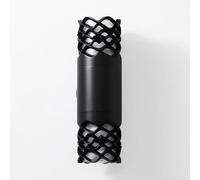 Apliques de Pared para Exteriores, Iluminación Interior, Luces Hacia Arriba Y Hacia Abajo, Portalámparas E27, Resistente Alua, Montaje en Pared, Aplique de Diseño Cilíndrico Hueco para Dormitorio, Sal