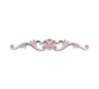 Apliques decorativos de madera para molduras de friso floral, múltiples estilos de aplicación para interiores, gabinetes de pared de madera, resistentes al acento