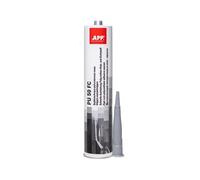 APP PU 50 FC Sellador y adhesivo de poliuretano multiusos | Masilla adhesiva, sellado y pegado | Se puede utilizar para aplicaciones marinas y impermeabilizante | Gris | 310 ml