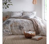 Appletree Loft Edale - Juego de Funda de edredón 100% algodón para Cama de Matrimonio en Lino