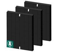APPLIANCEMATES Paquete de 3 filtros HEPA de repuesto 115115 tamaño A 21, compatible con Winix Plasmawave C535 5300 5300-2 6300 6300-2 P300 purificador de aire (negro)