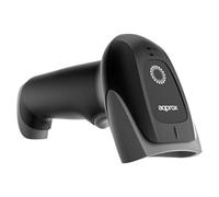 Approx Lector de Códigos de Barras appLS22 1D-2D-QR USB Negro