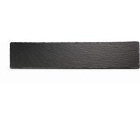 APS 00988 Pizarra natural, 30 x 12 cm espesor del material de 5 mm, con patas antideslizantes
