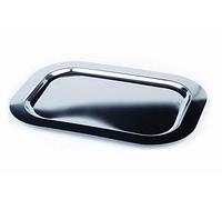 APS 01314 Bandeja -FINESSE-, 30 x 24 cm, de acero inoxidable 18/0, rectangular, filo liso