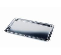 APS 11000 - Bandeja GN Profi Line 1/1, acero inoxidable, 53 x 32,5 cm, altura 1,5 cm, apta para lavavajillas, fabricada en Alemania