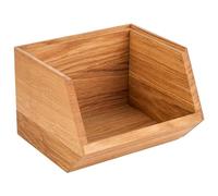 APS 11728 Caja Buffet, 17,5 x 15,5 cm, H: 12,5 cm Madera de Roble, aceitada