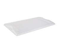 APS 11964 Tapa para cubertería GN 1/1, 53 x 32,5 cm, altura 4 cm, polipropileno, transparente, compatible con artículos 11954, 11955, 11960