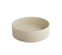 APS 19043 Cuenco THE GRID - Porcelana, Ø 26 cm, 2,5 litros, color arena, apilable