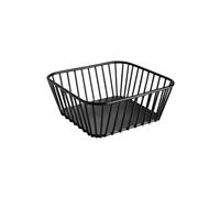 APS 30419 Cesta GN 1/6 «URBAN», metal, negro, con patas antideslizantes, 17,6 x 16,2 cm, altura 7 cm
