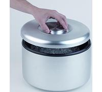APS 36037 Nevera, Ø 27 cm, h: 20 cm, 8 litros, aluminio anodizado, recipiente interior hecha de PS