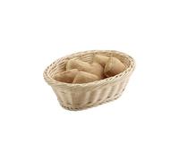 APS 40137 Cesta "ECONOMIC", frutero, panera, 23 x 17 x 8 cm, polipropileno, beige